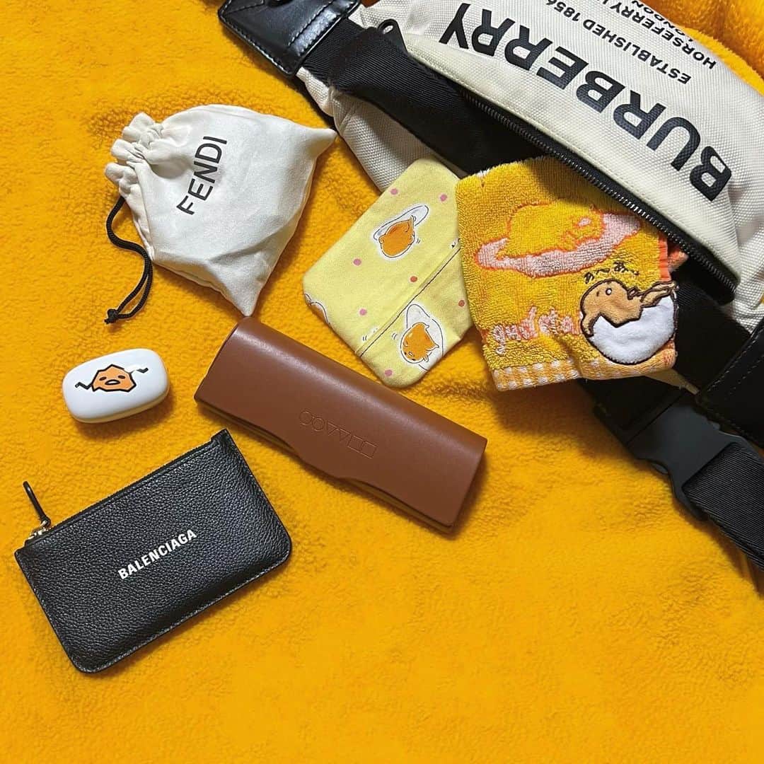 富久美玲のインスタグラム：「Things in my bag !」