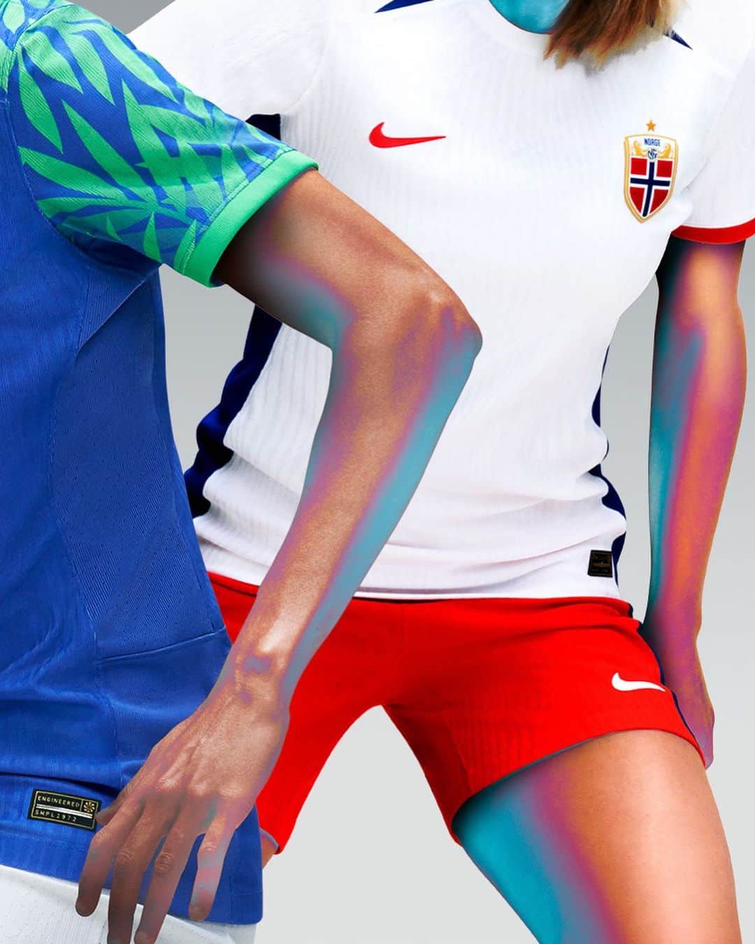 NIKEさんのインスタグラム写真 - (NIKEInstagram)「Introducing the 2023 Nike National Team Away Kits. Next-level performance engineered just for her game, powered by the next generation of Dri-FIT ADV. Nike designers leveraged the latest advanced body-mapping technology and 100% recycled polyester fibers to help her stay cool, comfortable, and move dynamically towards the goal. ⚽️🌏  On pitch in the coming days, then on the world stage this July. Go follow “football” in the Nike App to find out when yours will be available. 👀」4月3日 15時05分 - nike