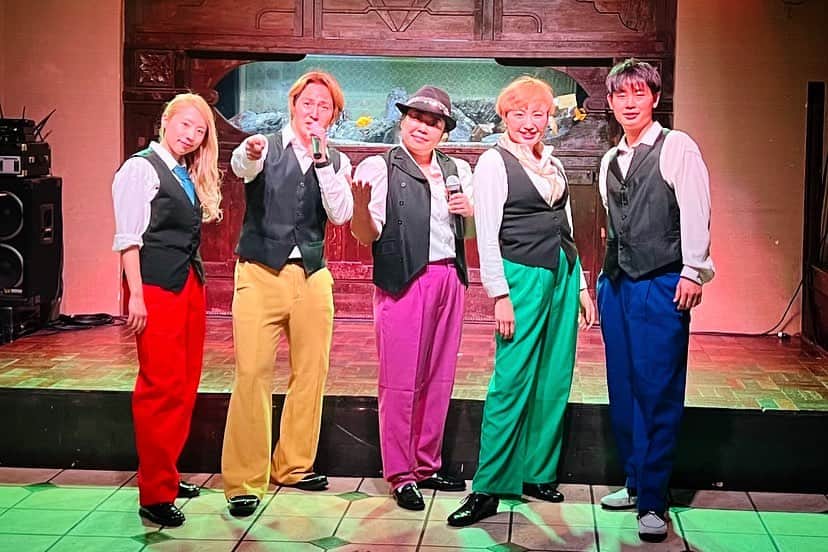 大納言光子のインスタグラム：「five respect vol.4  ご来場ありがとうございました！KANSHA🙏  #SMAP #ダンスチーム  #fiverespect  #ダンスイベント #しれだべ  #オイラの人生のっぺらぼ〜〜！ #たいせつ #heyheyおおきに毎度あり  #kanshaして   @kazuki_sait0  @koukisunzen  @mamikkomamiko  @dance_nisshy」