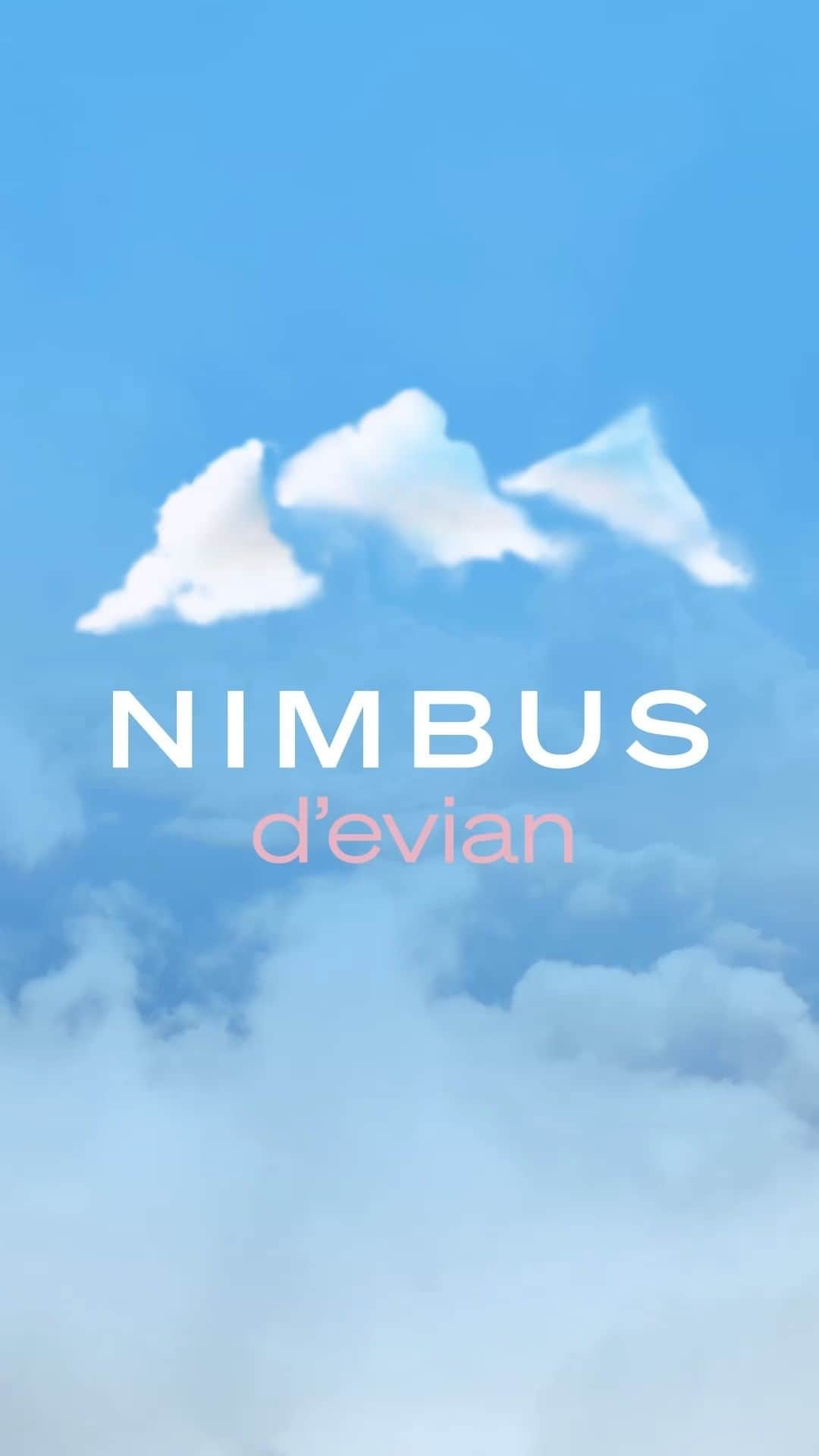evianのインスタグラム：「Due to our supplier in the stratosphere Nimbus d'evian sold out completely on April Fool's Day ☁️​  #evian #Nimbusdevian」