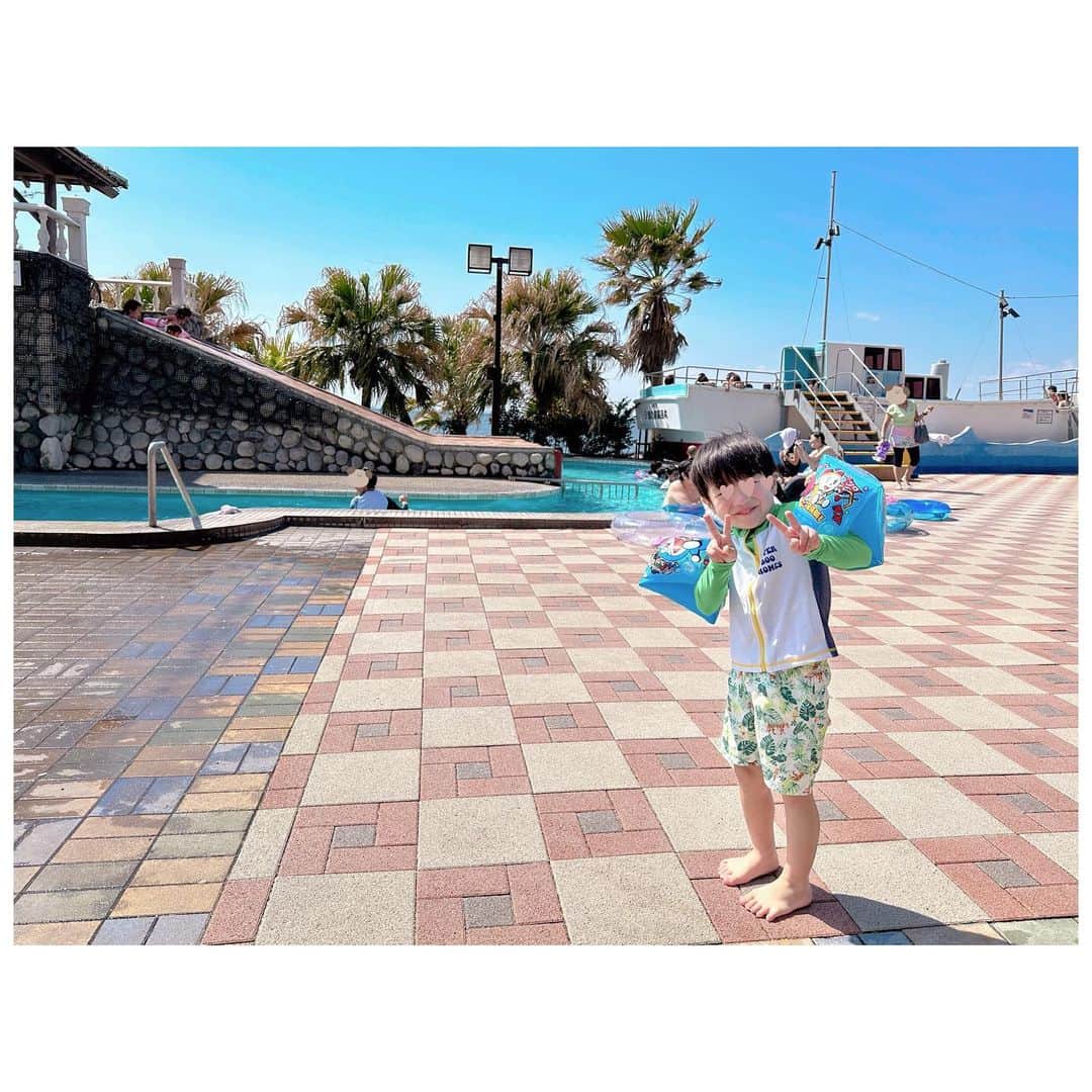 辻希美さんのインスタグラム写真 - (辻希美Instagram)「プチ旅行でプール入ったょ☺️💕  41〜42度くらいあってもはや温泉♨️だった❤️✨✨」4月3日 23時47分 - tsujinozomi_official