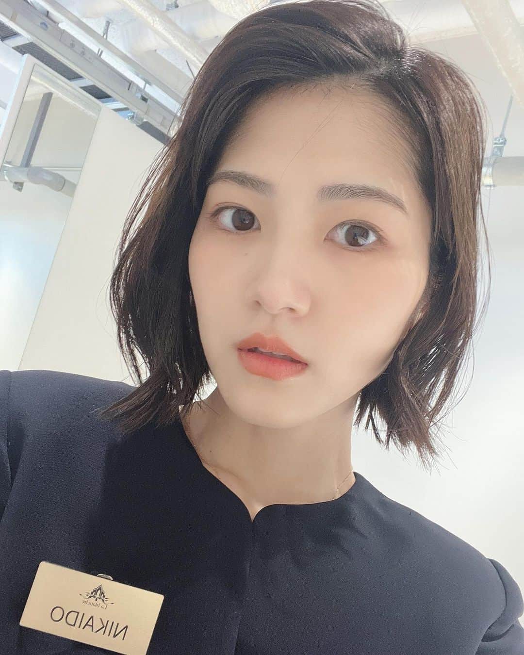 若月佑美さんのインスタグラム写真 (若月佑美Instagram)「. 文字反転しちゃってるけど、許して♡ たまに、自撮り、載せてみる