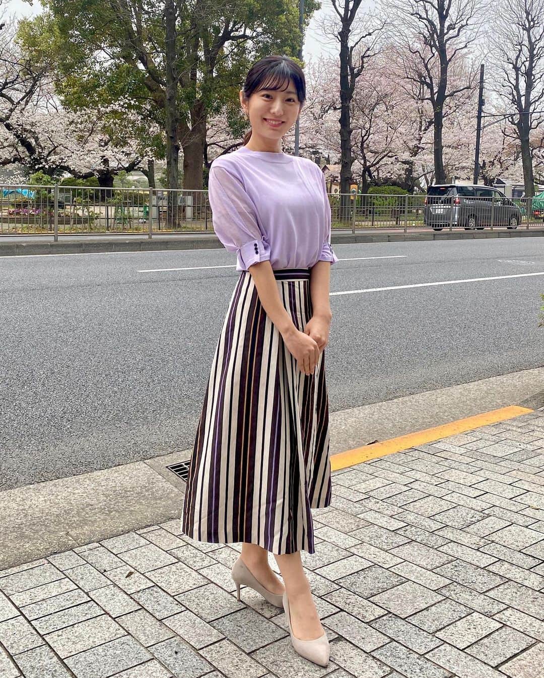 白戸ゆめのさんのインスタグラム写真 - (白戸ゆめのInstagram)「👗  #東京インフォメーション #衣装」4月3日 18時44分 - yumeno.s_