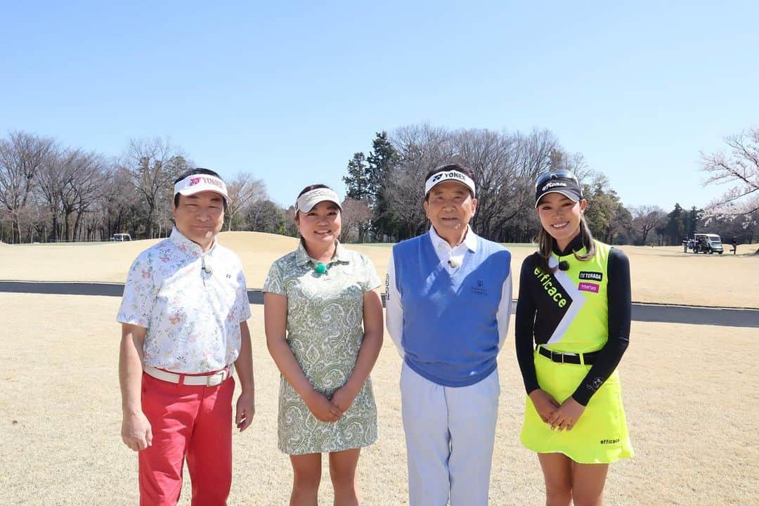 鎌田ハニーのインスタグラム：「三波豊和さんのゴルフ番組スターゴルフマッチに姉のヒロミと出演させて頂きます⛳️📺✨  ゲストは里見浩太朗さん‼️どんな戦いになったのか…🔥  ゴルフネットワークより4月25日21:30〜放送されます📺 是非ご覧下さい🙇‍♀️ ． #三波豊和 #さん  #里見浩太朗 #さん #スターゴルフマッチⅲ  #ゴルフ番組 #女子プロゴルファー #ゴルフネットワーク」