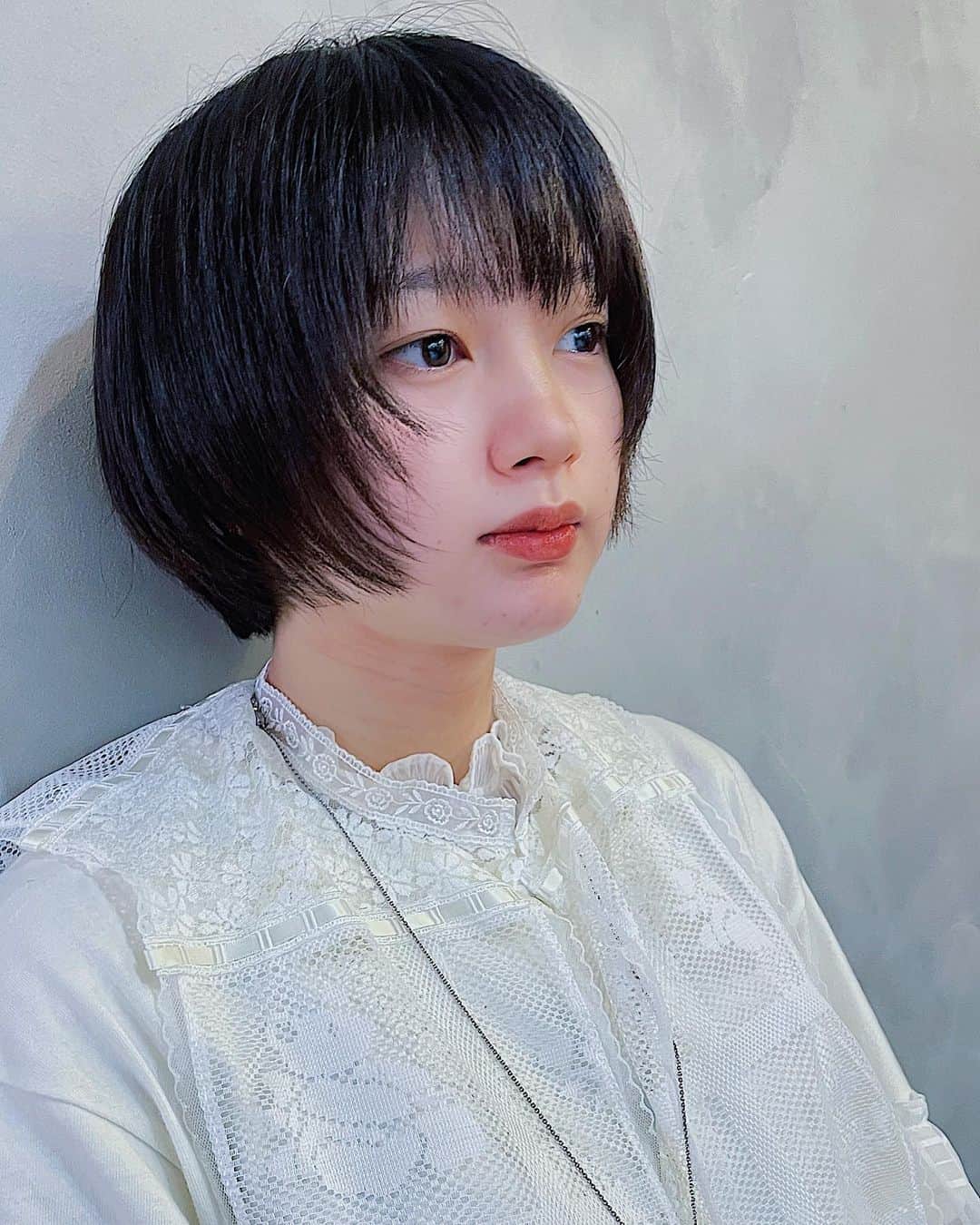 時田健太のインスタグラム：「@gomimichiko   ボブヘアー✂️  #五味未知子#ショートヘア#ボブ #ボブヘア」