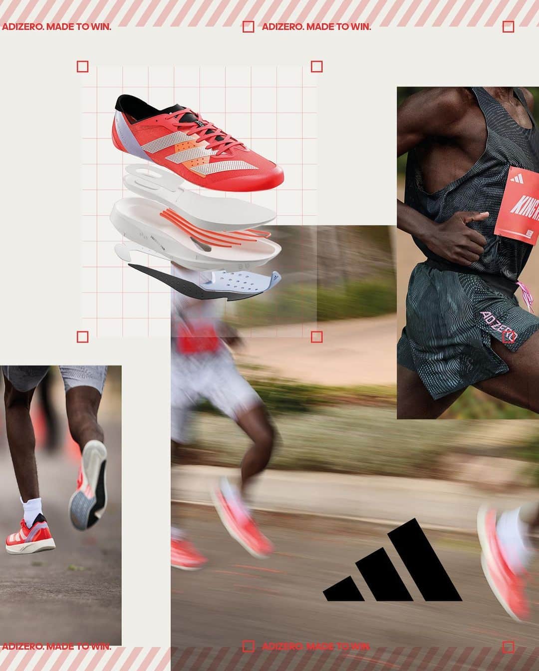 adidas Runningさんのインスタグラム写真 - (adidas RunningInstagram)「Designed for max speed, the #ADIZERO Takumi Sen 9 is your 5-15K racing shoe.  Stay tuned to learn more ➡️」4月3日 19時27分 - adidasrunning