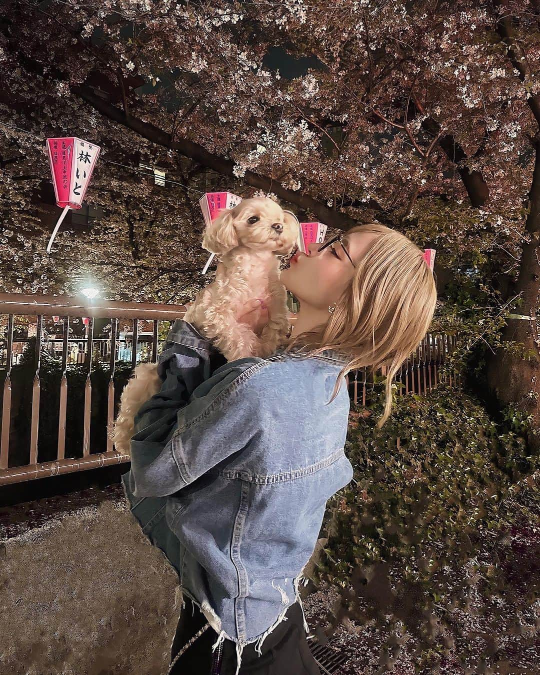 愛乃エリーのインスタグラム：「今年もcocoと🌸🩷」