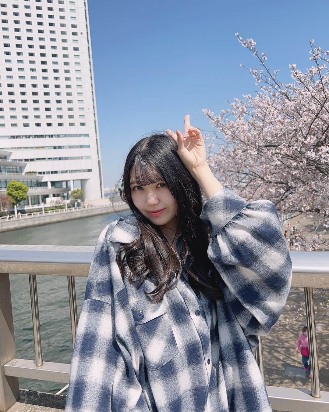 村上和叶さんのインスタグラム写真 - (村上和叶Instagram)「これは横浜の桜   #桜  #gyda」4月3日 20時17分 - murakami_wakana