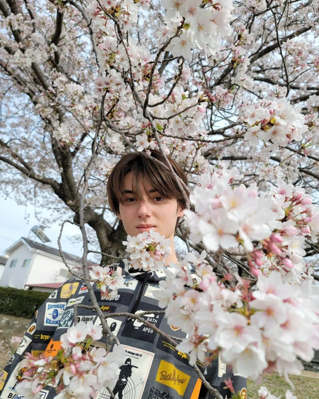 翔さんのインスタグラム写真 - (翔Instagram)「今年のラスト桜です🫡 Last picture with the cherry blossoms this year⁡ ⁡⁡ ⁡#久留米 #福岡 #桜」4月3日 21時12分 - sho0509official