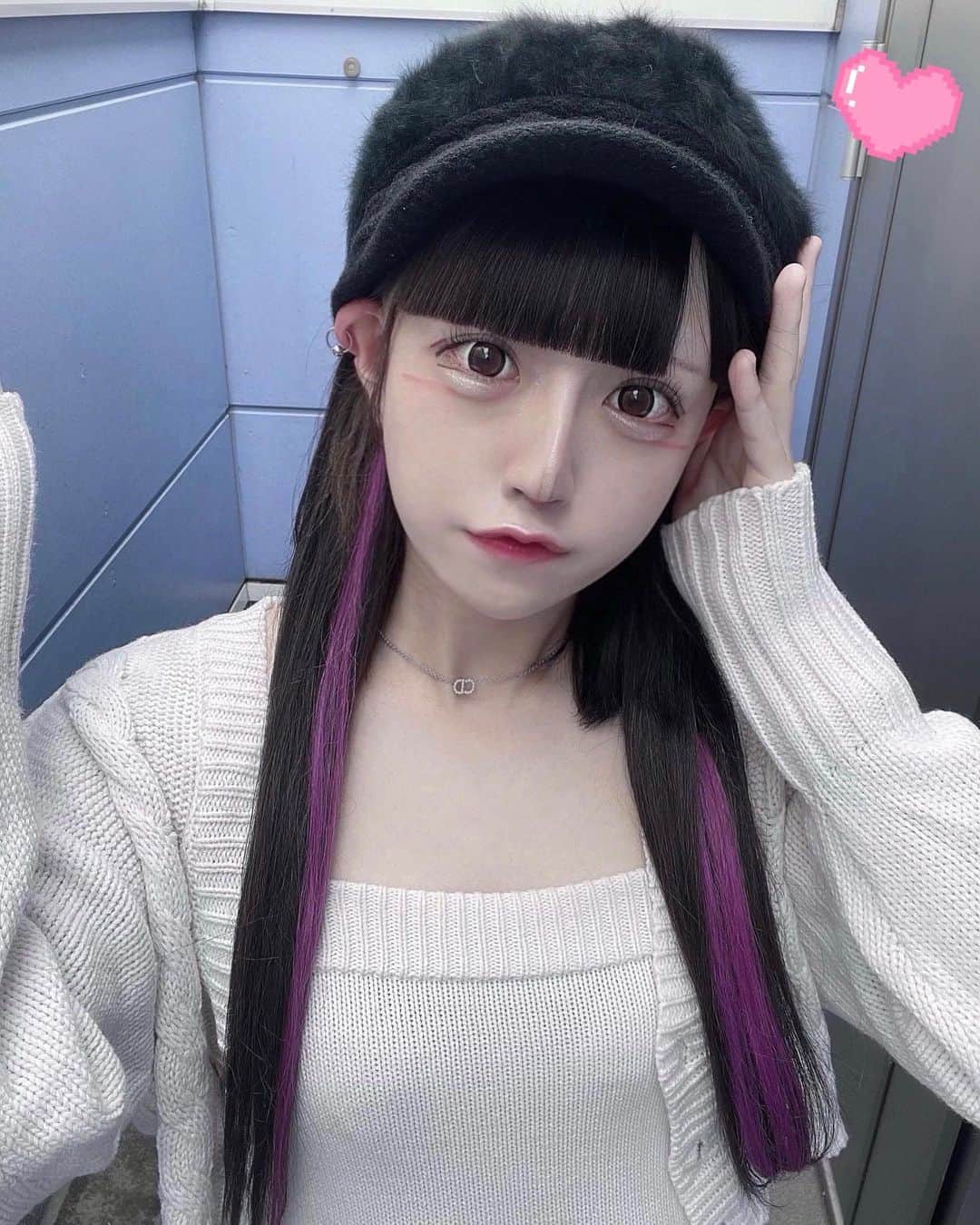 恋萌よわいのインスタグラム：「清楚❕︎」