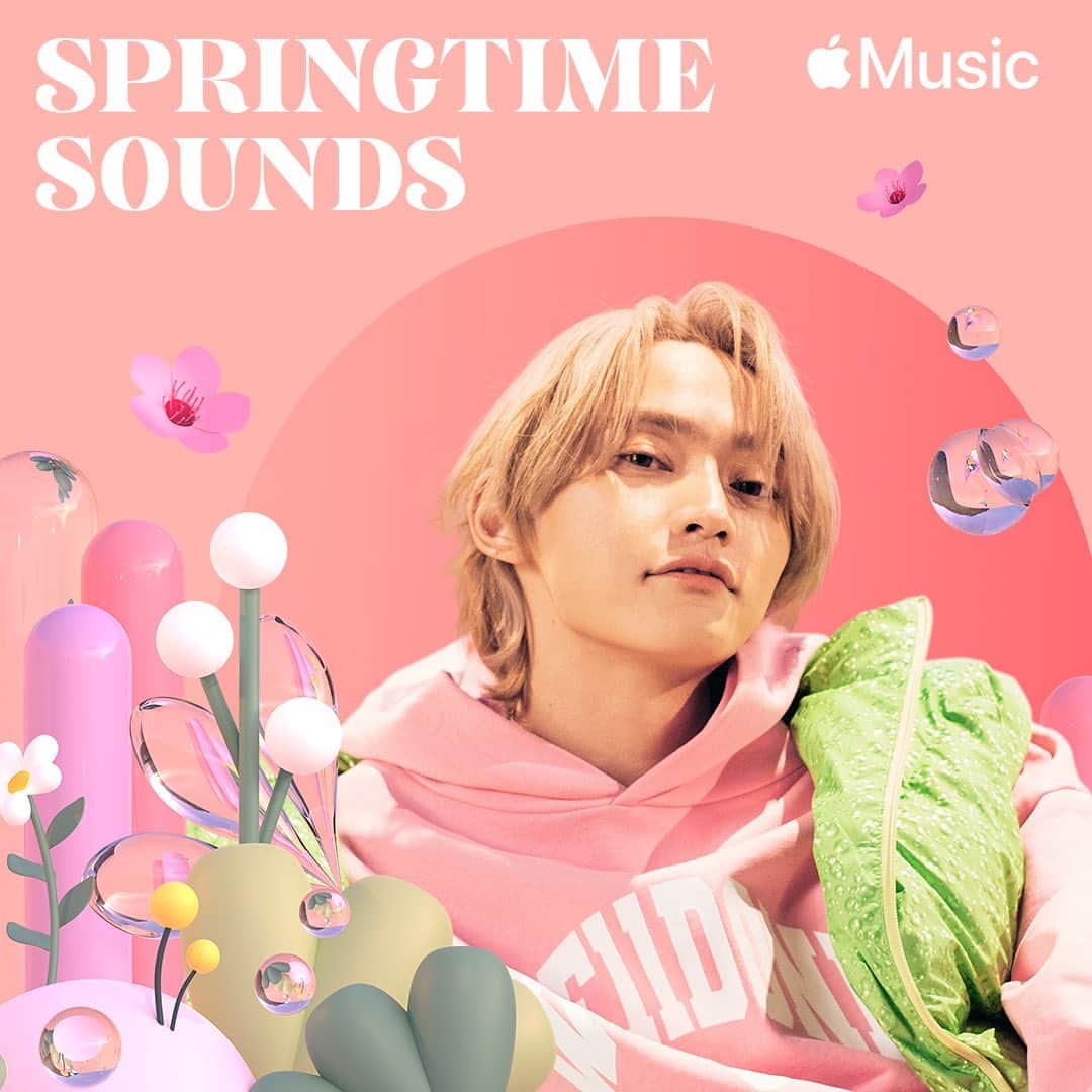 SKY-HIのインスタグラム：「春という季節をお祝いするべく、プレイリストを @AppleMusic 限定で公開しました❗ #SpringtimeSounds で感想などお待ちしてます🌸  🎧スプリングタイム・サウンズ https://music.apple.com/jp/playlist/pl.b78368a2fea74fd692105d60adef38d8  #AppleMusic #SKYHI」