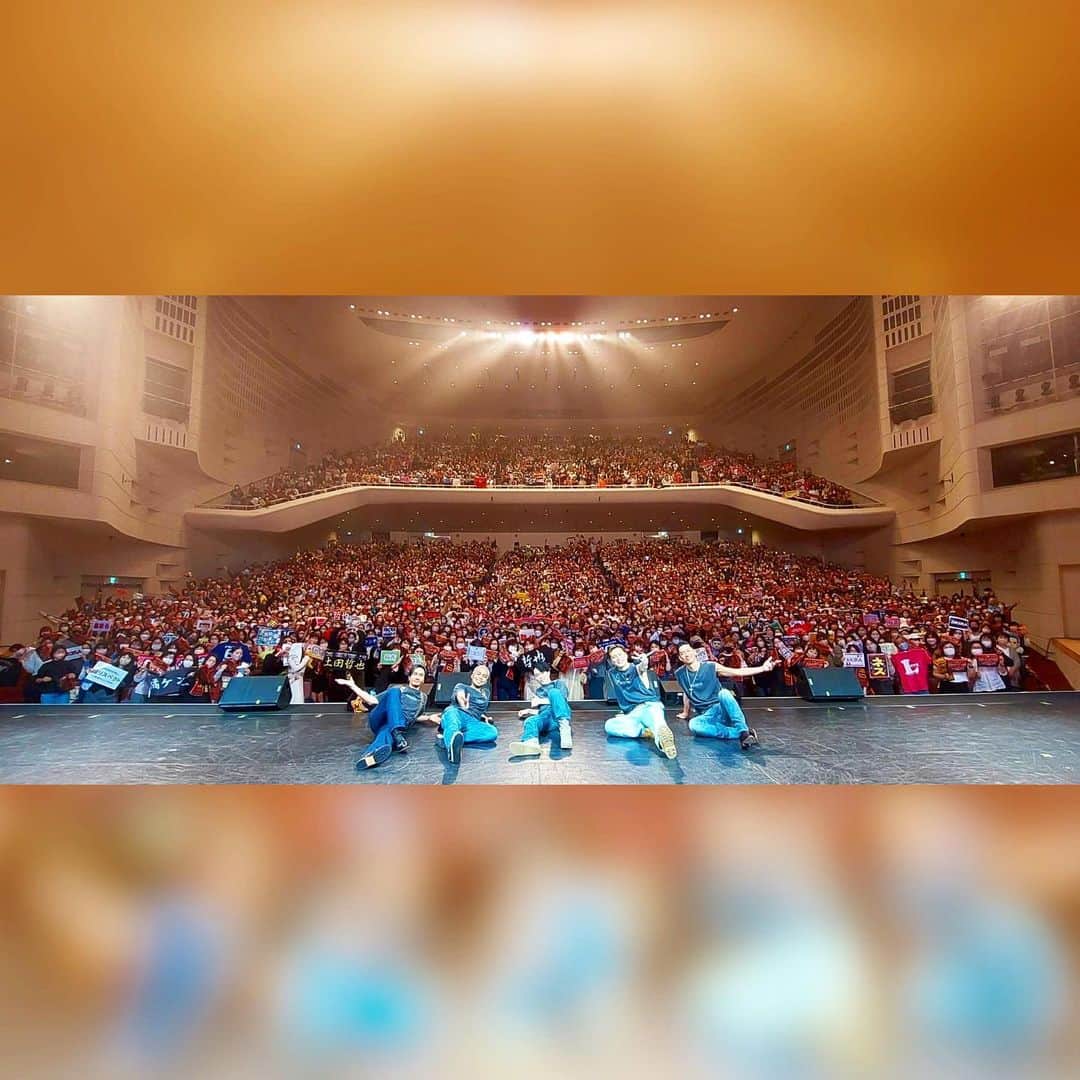 NESMITHのインスタグラム：「おっとっと💦💦 昨日の全体写真、他の写真と複数で入れたら少し切れてしまってたみたい💦 ごめんなさい💦💦  改めてこちらで載せ直します💦💦💦 #EXILETHESECOND #TwilightCinema #埼玉 #大宮ソニックシティ  #Day1」