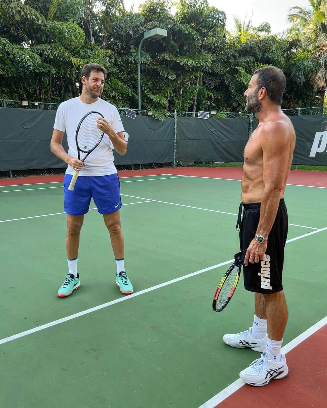 フアン・マルティン・デル・ポトロさんのインスタグラム写真 - (フアン・マルティン・デル・ポトロInstagram)「Learning the Forehand @delpotrojuan」4月4日 0時55分 - delpotrojuan