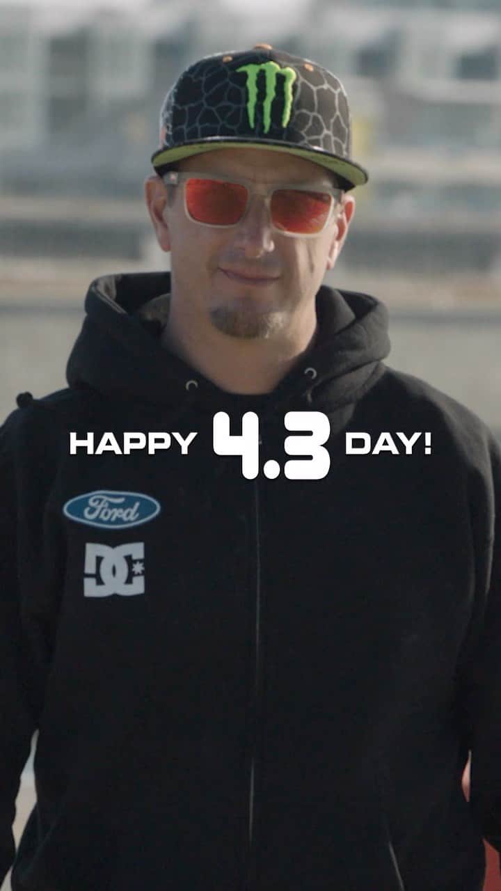 DCシューズのインスタグラム：「TODAY WE CELEBRATE THE FIRST EVER 4.3 DAY, HONORING THE LIFE AND LEGACY OF KEN BLOCK. #KB43VER」