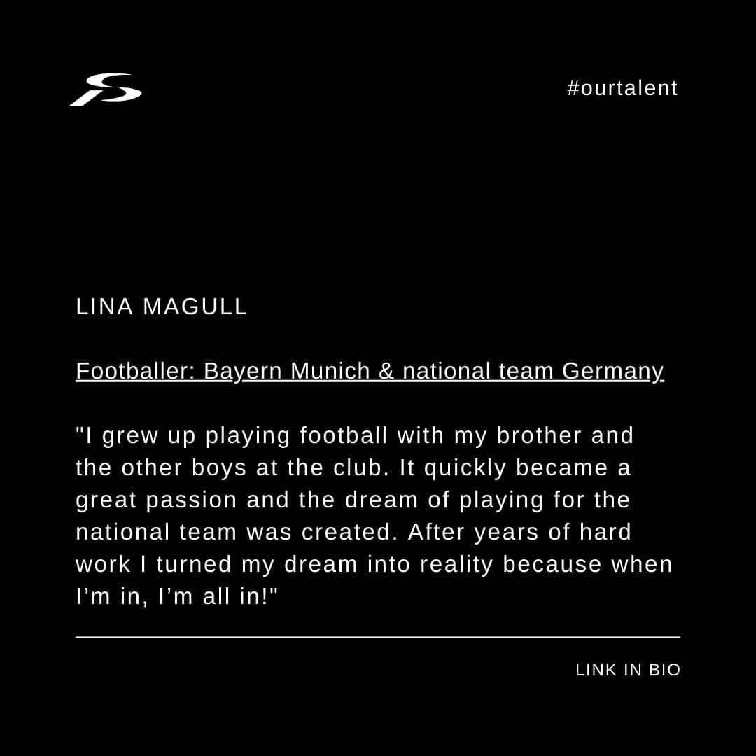 Lina Magullさんのインスタグラム写真 - (Lina MagullInstagram)「An inspriation to us all!🦾 @linamagull is one of our talents and manages to inspire not only through football but also through her story and the message she represents. ► To hear more about her, check out our website!  📷 @kieslichstom   #PRO_SPECTIVE #PSAgency #reachingthenextlevel #sportsmarketingagency #ViktoriaSchnaderbeck #LinaMagull #profootballplayer #profootballathlete #womeninsports #sportsmanagement」4月4日 1時04分 - linamagull