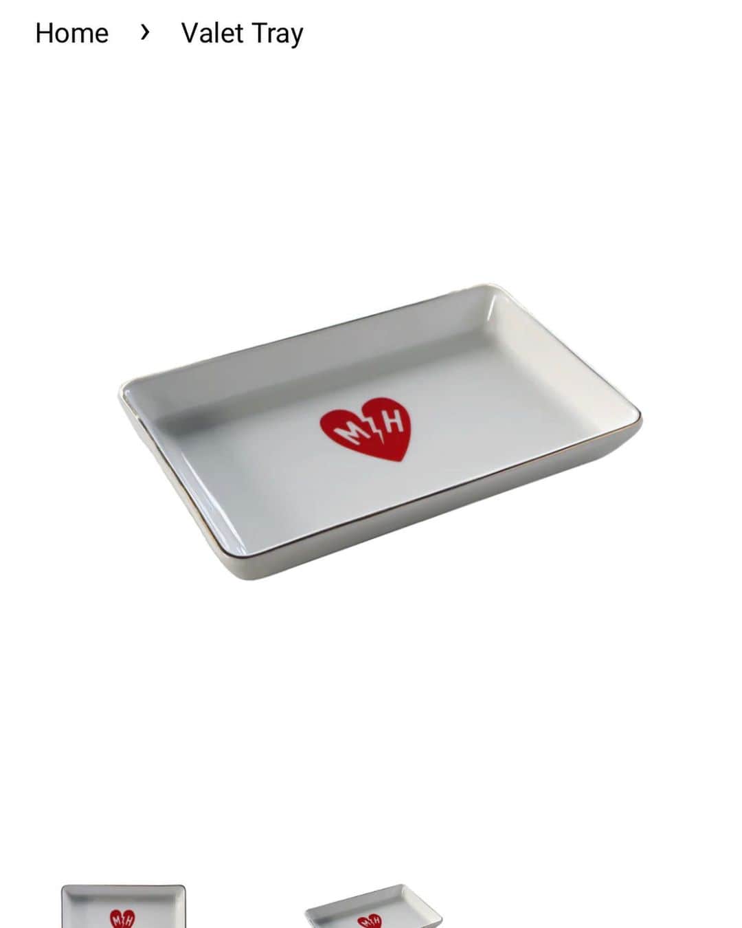 メイヤー・ホーソーンさんのインスタグラム写真 - (メイヤー・ホーソーンInstagram)「Introducing the MH VALET TRAY artinsanally crafted from posh porcelain with gold rim accent because you deserve it. You can literally do anything with this. In the shop now. Operators are standing by!!」4月4日 1時44分 - mayerhawthorne
