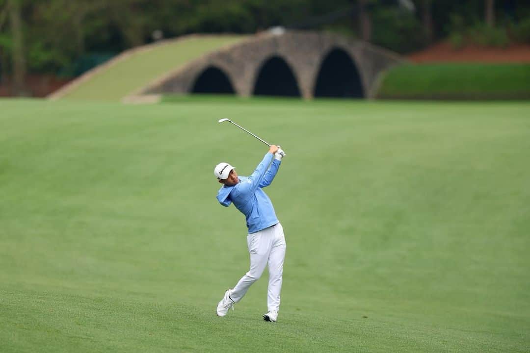コリン ・モリカワさんのインスタグラム写真 - (コリン ・モリカワInstagram)「🤝 @themasters」4月4日 8時30分 - collin_morikawa