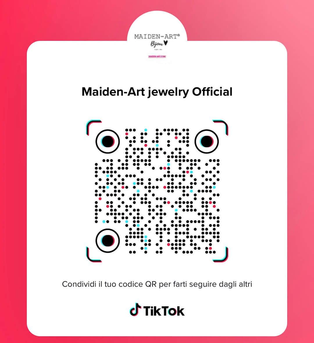 メイデンアートのインスタグラム：「Hello my dear,  I hope this email finds you well.   I am writing to share some exciting news about our brand, Maiden-Art.   We have recently launched new YouTube and TikTok channels, where we showcase our latest jewelry collections, behind-the-scenes footage, and much more.  Our YouTube channel features videos on jewelry styling, trend reports, and interviews with industry experts, while our TikTok channel offers fun and engaging content, including challenges, tutorials, and sneak peeks of our upcoming collections.  We believe that our new channels will provide our customers with a unique and immersive way to experience our brand, and we would love for you to be a part of it.  We invite you to subscribe to our channels, share our content with your followers, and engage with us on social media.  As a valued customer, we also want to offer you an exclusive discount code that you can use on our website. Simply enter the code VIP15 at checkout to receive 15% off your purchase.  Thank you for your continued support of Maiden-Art.   We look forward to sharing our journey with you through our new channels.  YOUTUBE >> https://www.youtube.com/channel/UCfuh7fCdTbNE08r3sXuPWHQ  TIKTOK >> https://www.tiktok.com/login?redirect_url=https%3A%2F%2Fwww.tiktok.com%2F%40maidenart_official%3F_t%3D8adSPOOzHOP%26_r%3D1&lang=en&enter_method=mandatory  #Youtube #Tiktok」