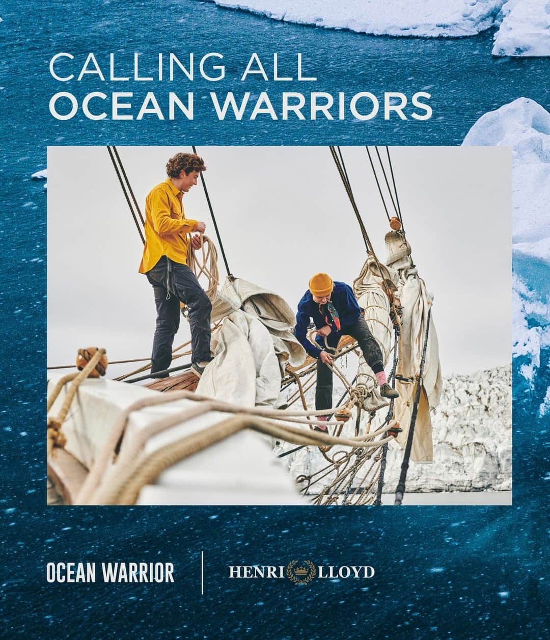 ヘンリロイドのインスタグラム：「Join us on the Resolute Expedition  Our oceans are critical to the existence of life. Ocean Warrior is an 11 year project which seeks to measure, benchmark and monitor what is happening to our oceans.  Each year we will explore 10,000 nautical miles retracing the endeavours of our early explorers.  JOIN US with or without previous sailing experience as our seasoned experts will teach you.  Link in bio 🔗」