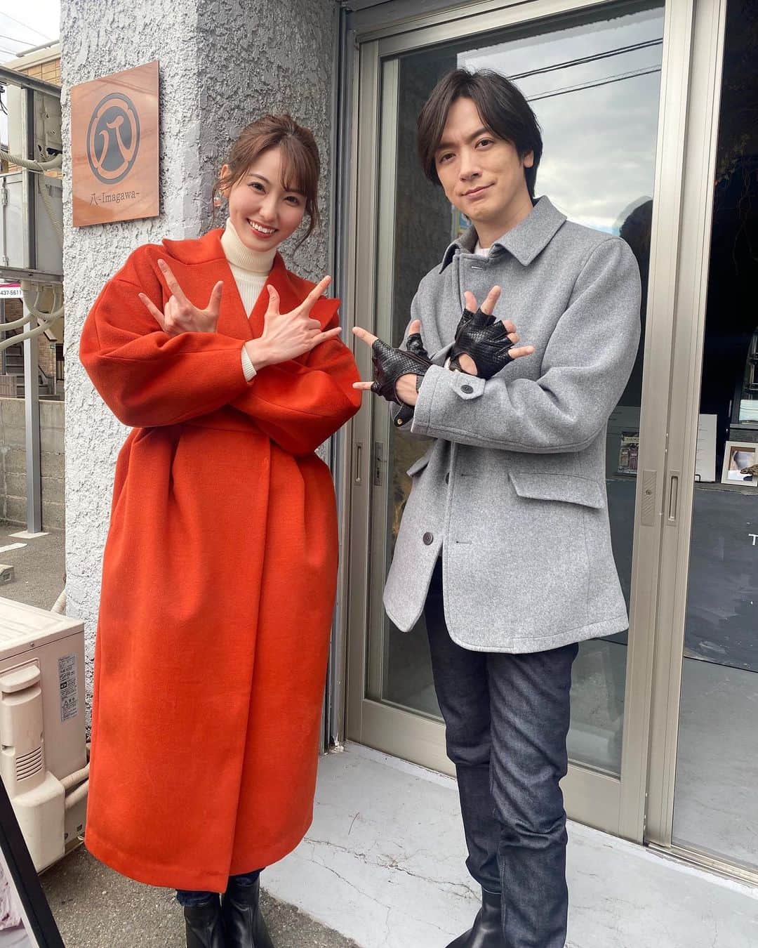 のインスタグラム：「今朝のアサデス。KBCのふるさとwishのコーナーではスペシャルリポーターのDAIGOさんと西新界隈を一緒にロケさせて頂きました🤟🏻☺️🌟  案内役として参加したのですが 実は西新商店街が私自身も初めてでして、、、😳😳 一緒に西新商店街の魅力を発見する事が出来てとっても嬉しかったです！！  そして不慣れな私を優しくフォローして下さりなんと自ら取材交渉に行って下さったり沢山助けて頂きました🥲✨ DAIGOさん本当にありがとうございました✨✨✨  今回取材させて頂いたお店デス。☀️ ・むっちゃん万十　西新店  ・KAKA cheesecake store 西新店 @kaka.cheesecakestore_fukuoka   ・西新 海豚や  ・チーズのトリコ @torico_of_cheese   ご協力頂いた皆様ありがとうございました🙇‍♂️✨  最後に  D I S  DAIGOさんと  一緒にロケさせて頂けて  最高な気持ちでした。  ☺️早速沢山使っちゃう☺️  #ふるさとwish#DAIGOさん#西新商店街#西新界隈#散策#アサデス#アサデスKBC#KBC#ロケ#冬コーデ#福岡県」