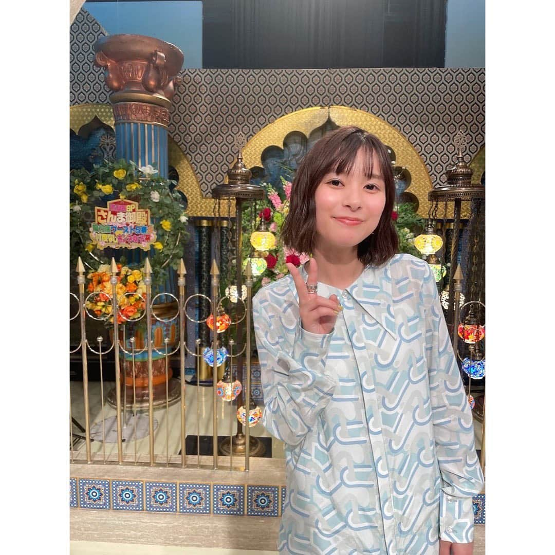 芳根京子のインスタグラム：「本日4月4日(火)19:00から 「踊る！さんま御殿‼︎」 出演させていただきます！ 是非👉🫣🤏  #それパク」