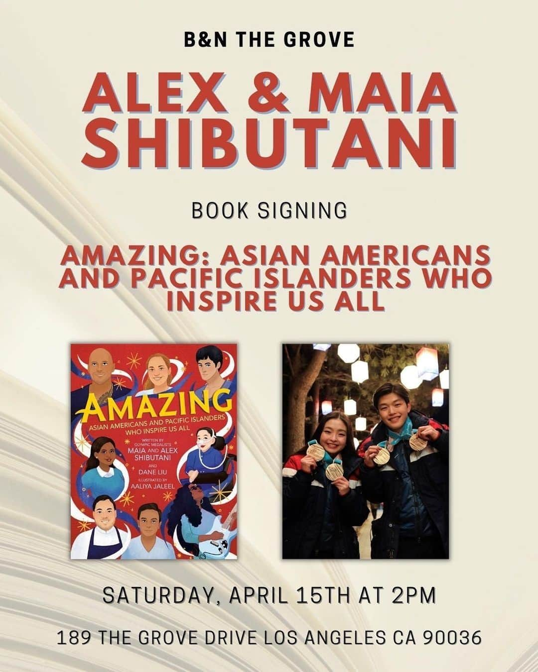 マイア・シブタニさんのインスタグラム写真 - (マイア・シブタニInstagram)「It’s almost here! Our debut children’s picture book is coming out on April 18th! 🎉  The title is - Amazing: Asian Americans and Pacific Islanders Who Inspire Us All.  36 historic and contemporary AAPI trailblazers and changemakers are featured.   I really believe that this is a book that people of all ages can enjoy and learn from!  If you’re in Honolulu, Los Angeles, or NYC, come celebrate the launch with us!  Saturday, April 8th - @bnalamoana at @alamoanacenter in Honolulu, HI @ 2pm  Saturday, April 15th - @bneventsgrove at @thegrovela in Los Angeles, CA @ 2pm [sign up via Eventbrite]  Tuesday, April 18th - @yuandmebooks in Chinatown, NYC @ 5:30 - 7pm   The link to preorder is in our bios.  If typing out links is more your thing, you can also use: bit.ly/AmazingAAPI  Support for this project is incredibly meaningful. Our mission with this book is to uplift, inspire, and empower the next generation. @alexshibutani and I can’t wait to share this book and see some of you soon!  Including individual slides of each tour stop so it’s easier for you to share info and make plans with your friends. 😉😁🙏  @penguinkids #bookstagram #authorsofinstagram #newbook #booktour #childrensliterature #aapi #aapifamily #aapihistory #amazingaapi #representationmatters #shibsibs」4月4日 11時01分 - maiashibutani