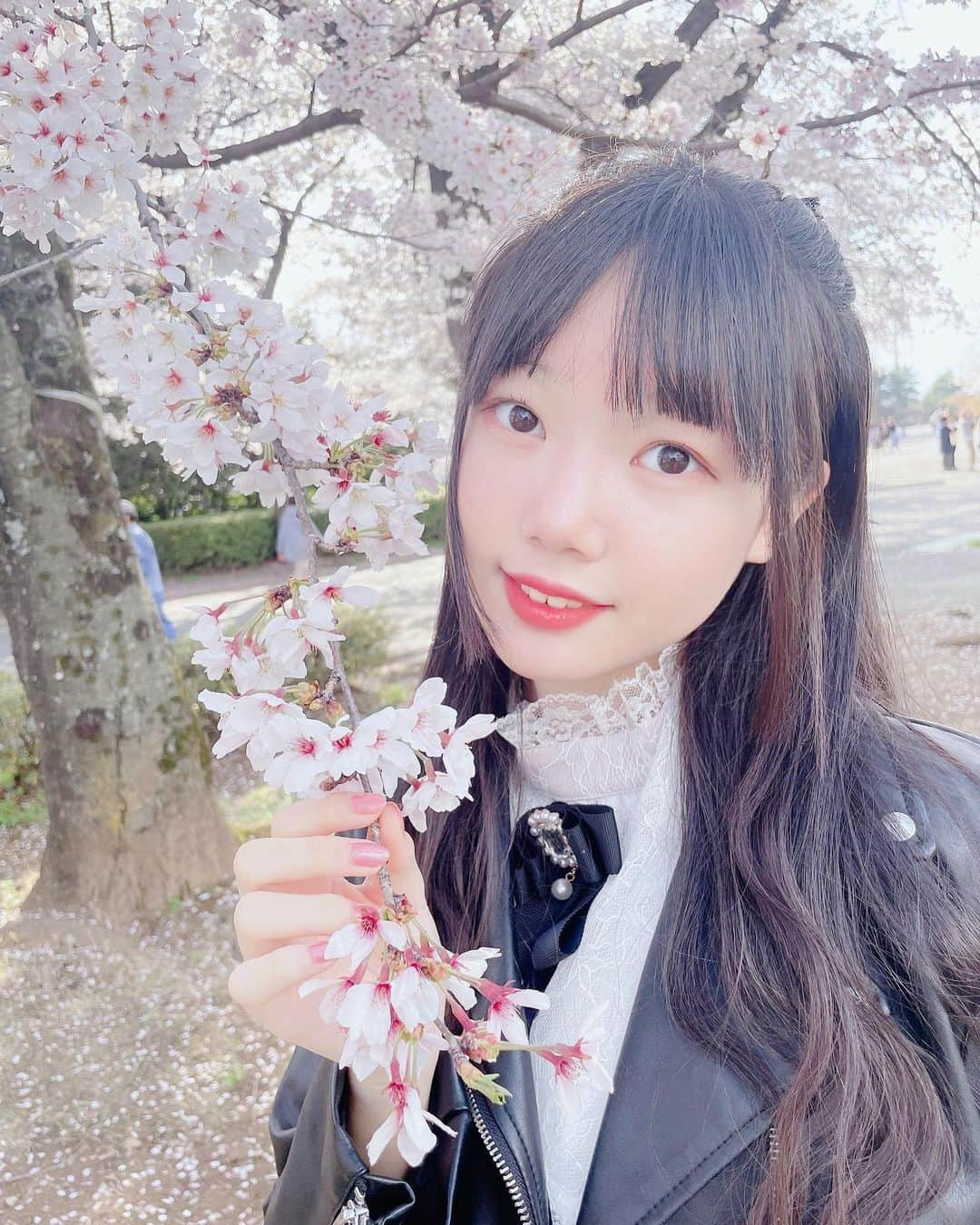 流石夏恋さんのインスタグラム写真 - (流石夏恋Instagram)「🌸  #with桜 💕  今年もキレイに咲いてくれて ありがとう☺️🌸*✲ﾟ*🌸*✲ﾟ*🌸 また来年も楽しみだー！(✿︎´ ꒳ ` )   #桜 #桜スポット #桜の木の下で #🌸   #山梨県 #山梨の桜 #yamanashi_japan   #桜2023 #jc2 #sjc #13歳 #日本の景色」4月4日 12時46分 - karen_ymcitron