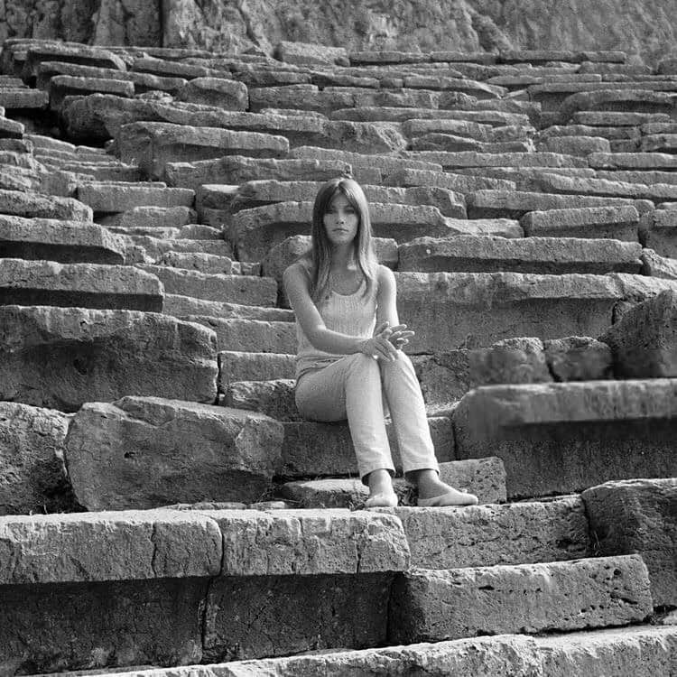 Meganのインスタグラム：「Françoise Hardy ☀️  . . . . #FrançoiseHardy」