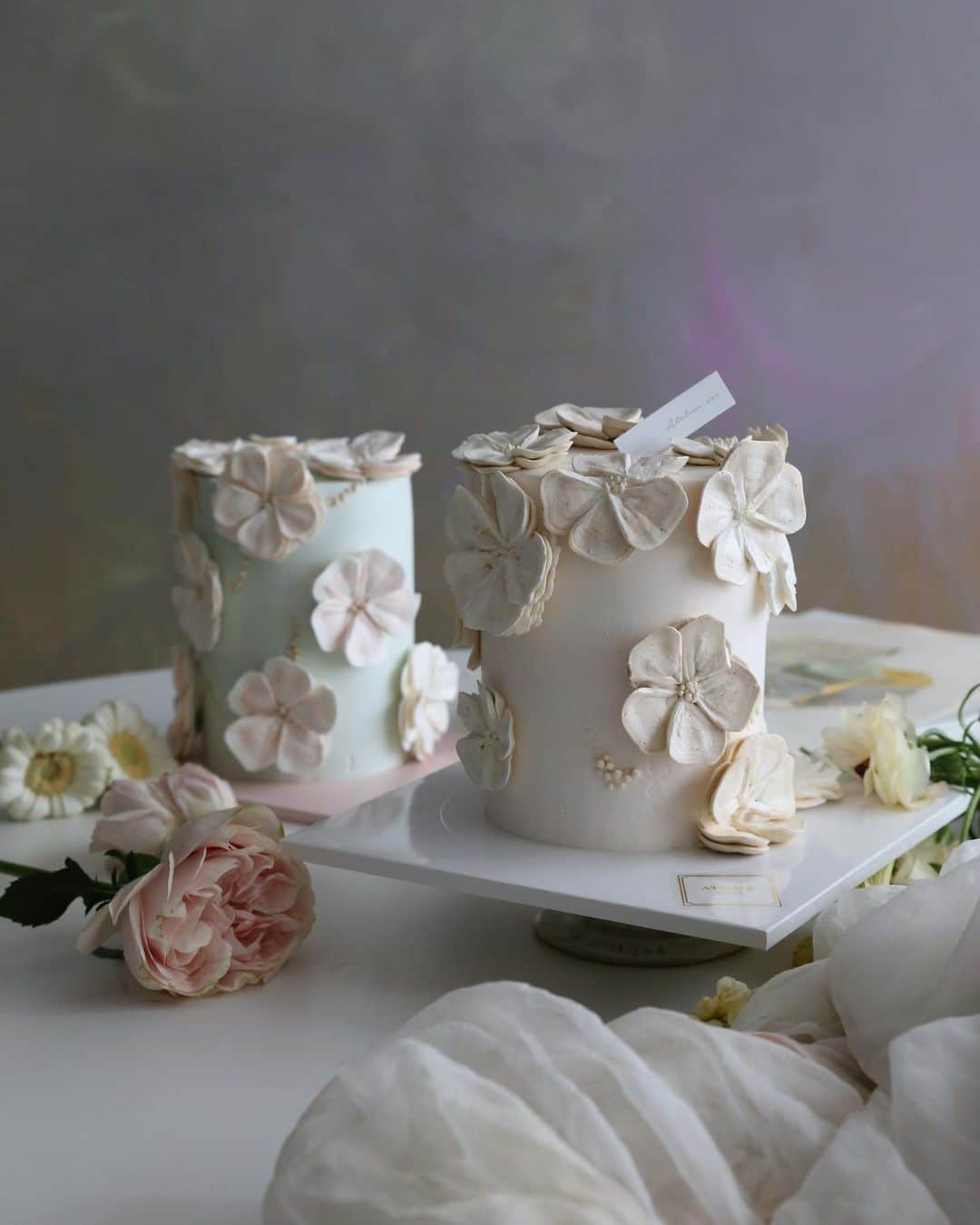 청담 수케이크 (atelier soo)のインスタグラム：「ㅡ Basic cake 🎂」