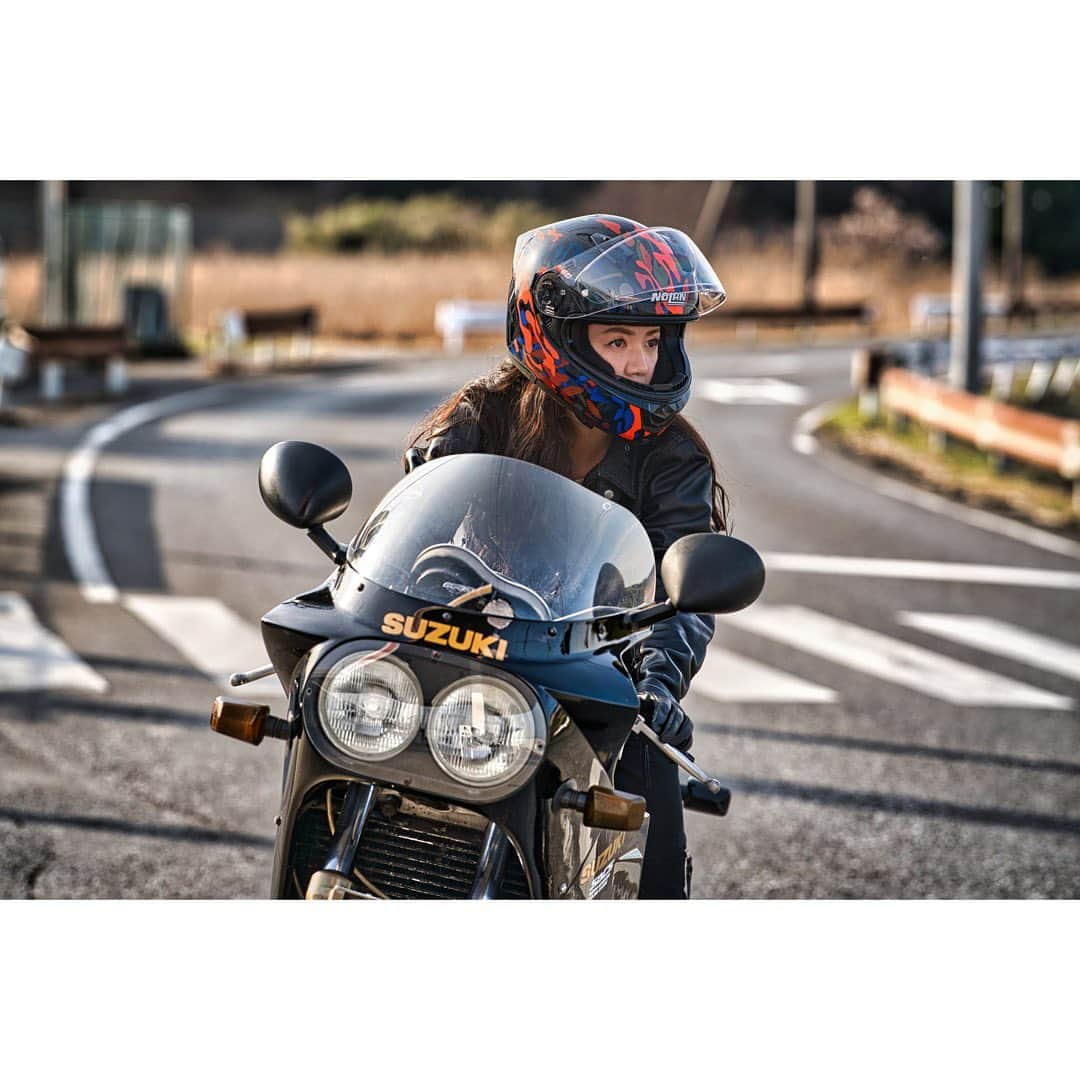 ちぱるさんのインスタグラム写真 - (ちぱるInstagram)「. NOLAN N606 FOXTROT OR 34 . . . #ライディングギア #DaytonaJP #デイトナJP #NolanHelmet #ノーランヘルメット #Xlite #エックスライト #NOLANRIDERS #ライディングウェア #MaxFritz #マックスフリッツ #インナープロテクター #ライディンググローブ #HenlyBegins #ヘンリービギンズ #ライディングシューズ #GSXR1100 #株式会社デイトナ」4月4日 18時38分 - chiparu125