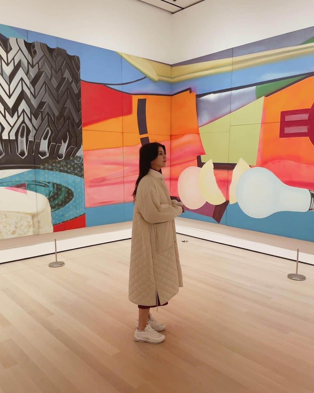 九里聖莉奈のインスタグラム：「. ⁡ MOMA ⁡ #kuriseri #moma #nyc」