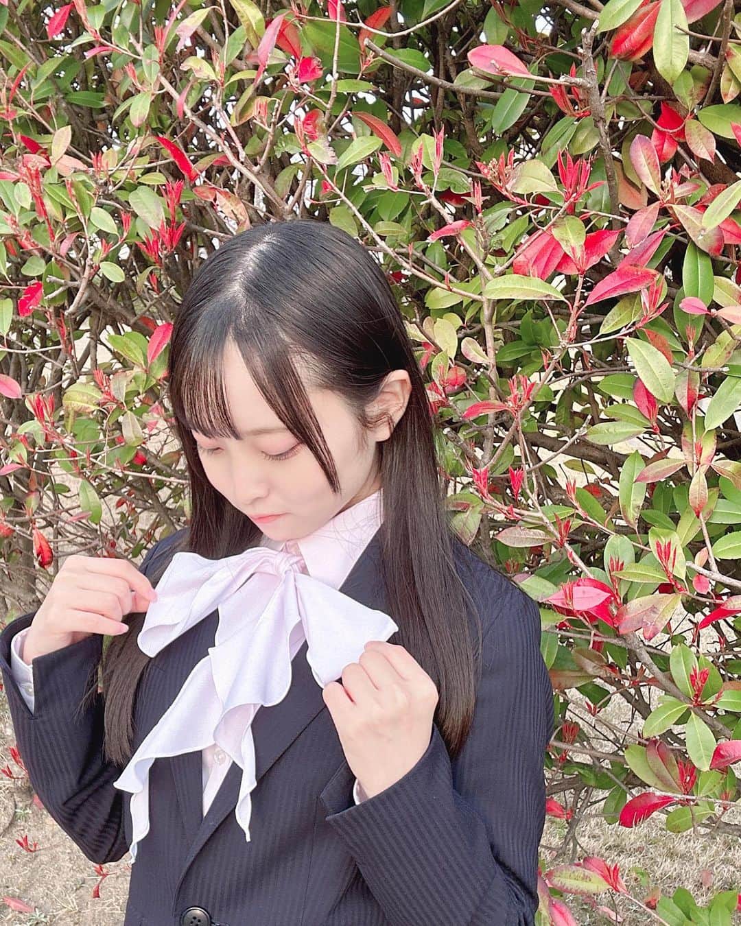 竹本くるみのインスタグラム：「大学に入学しました🏫🕊‎🌷」