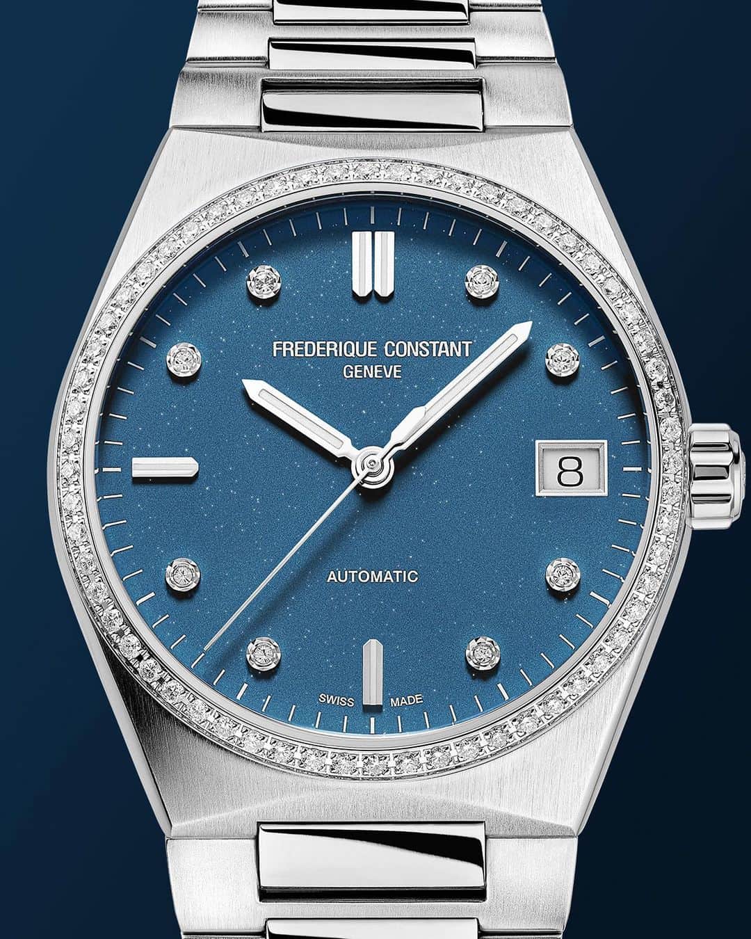 のインスタグラム：「the Highlife Ladies Automatic Sparkling shines with a thousand lights and captures all the magic of space.  #HighlifeCollection #LadiesWatch #WatchesAndWonders2023」