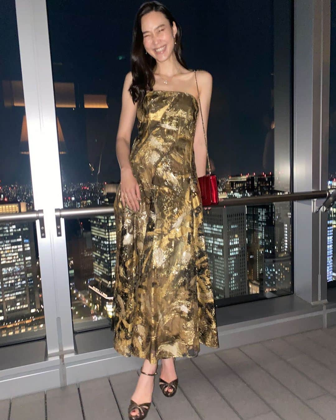 タヤネさんのインスタグラム写真 - (タヤネInstagram)「Last night at BVLGARI Hotel Tokyo Opening party✨  Congratulations @bulgari @bulgarihotels 💎  Wearing @ralphlauren 🤎  #bulgari #bulgarihotel #tokyo #beautiful #hotel #jewelry #openingevent #beautifulnight」4月4日 19時04分 - thayaneinazu