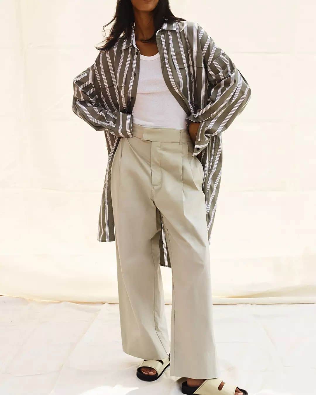 ベイシークさんのインスタグラム写真 - (ベイシークInstagram)「update your wardrobe with versatile cotton separates for effortless off-duty dressing.  #bassike」4月4日 19時32分 - bassike