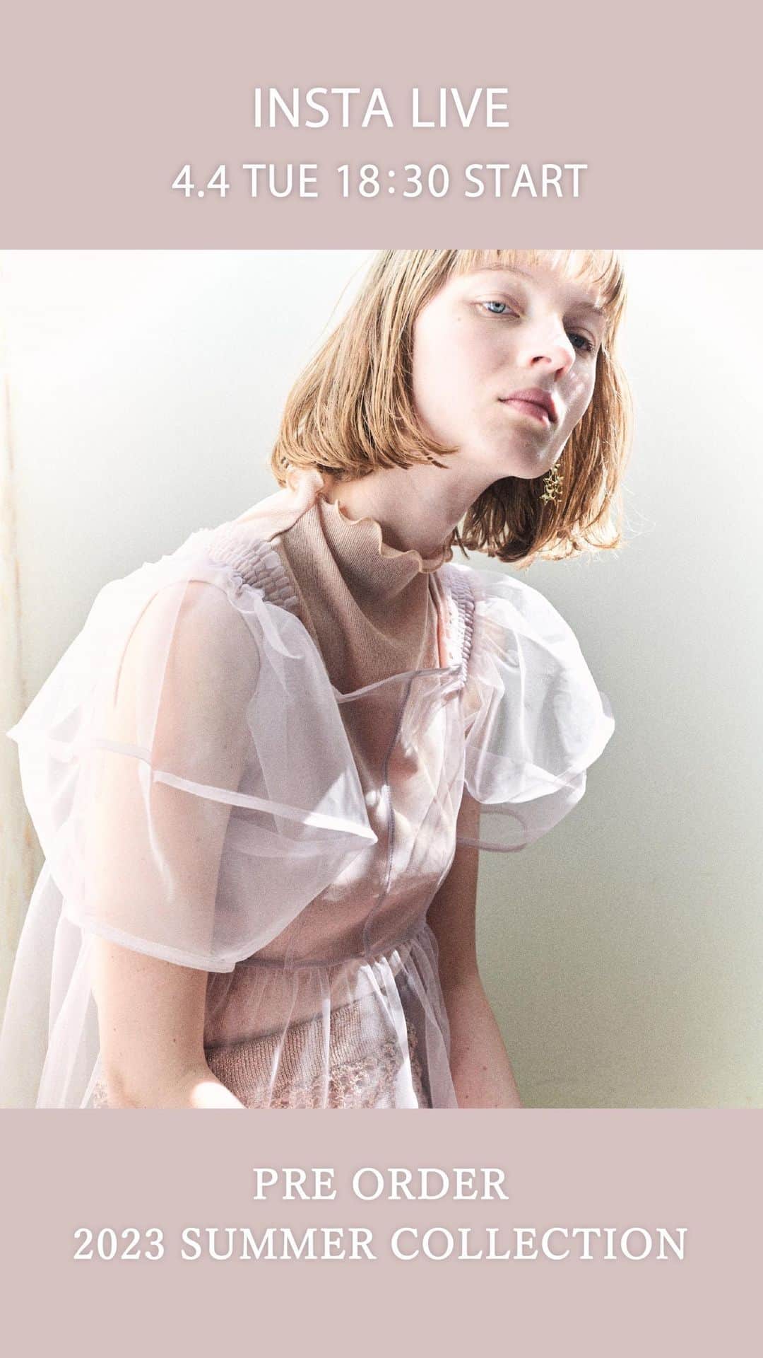 ファーファーのインスタグラム：「2023 SUMMER COLLECTION PRE ORDER」