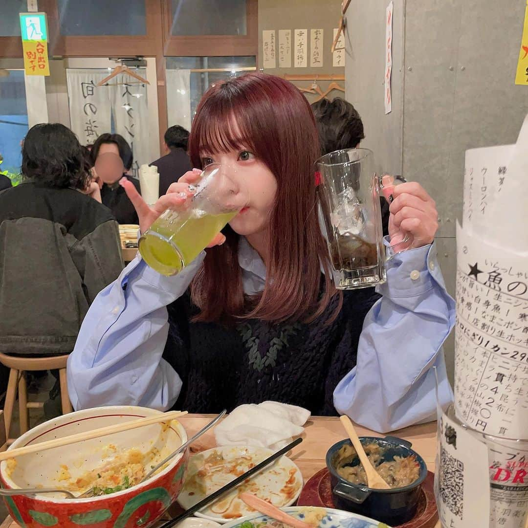 福田花音さんのインスタグラム写真 - (福田花音Instagram)「飲みべあげて〜🫶🏻🍶？」4月4日 19時39分 - kanon_fukuda