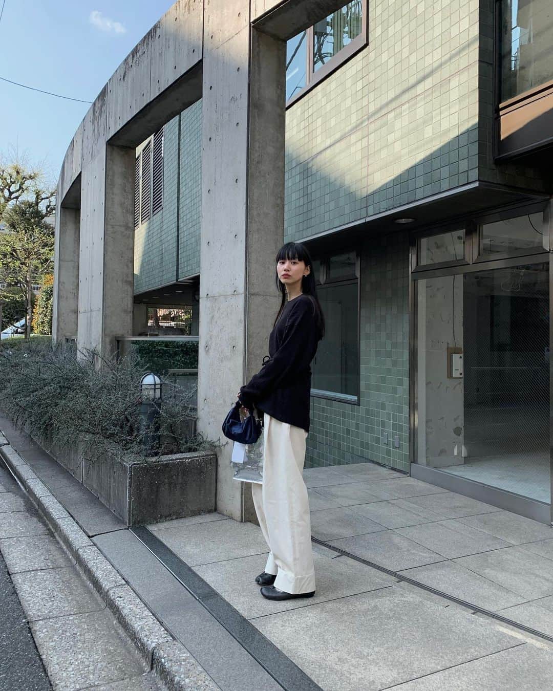 Shiho Sasakiのインスタグラム：「🤍♠️🥛🐼  #私服」