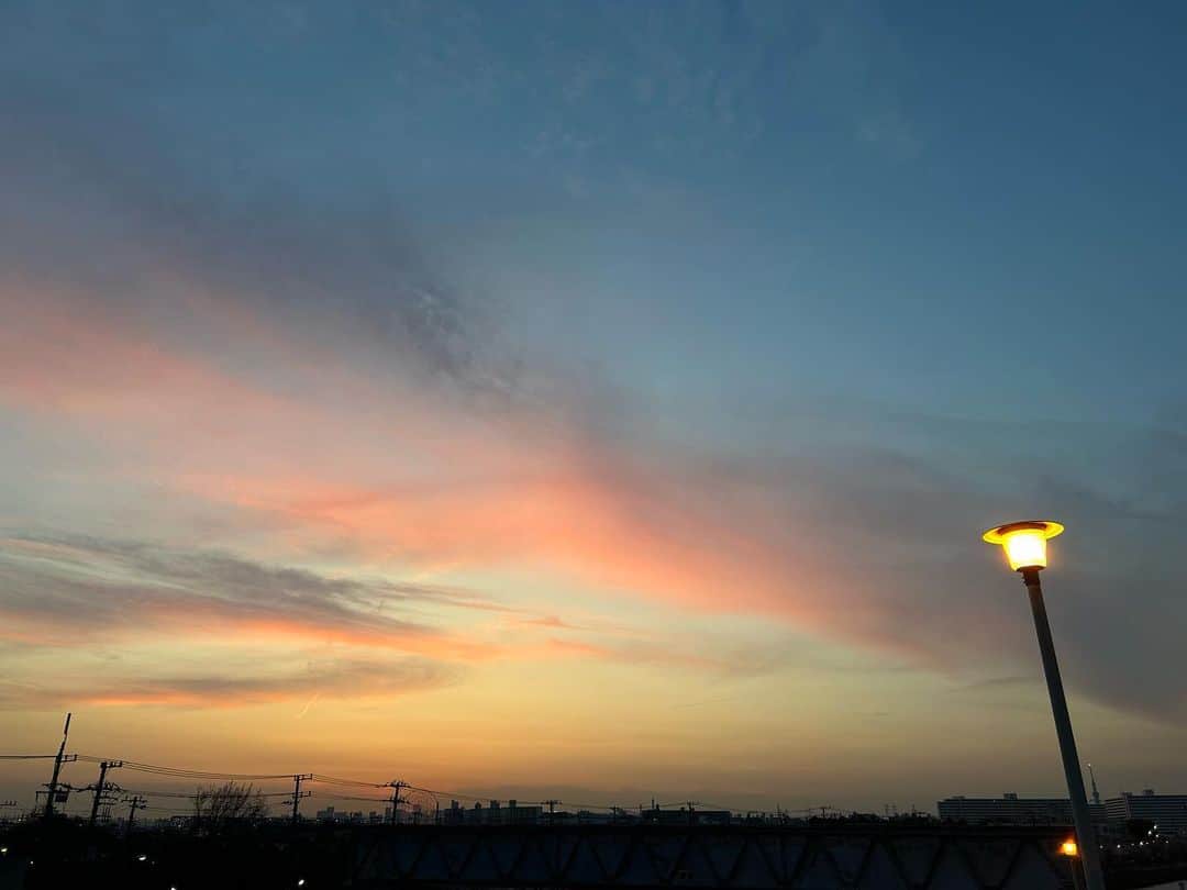 半井小絵さんのインスタグラム写真 - (半井小絵Instagram)「空を仰いで 深呼吸」4月4日 20時08分 - sae_nakarai