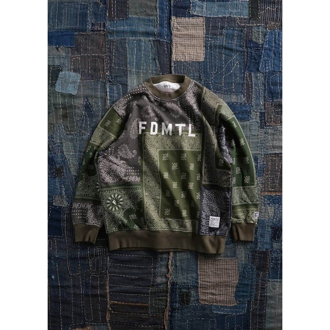ファンダメンタルアグリーメントラグジュアリーのインスタグラム：「#FDMTL #2023SS collection PRINTED PATCHWORK SWEAT SHIRT」