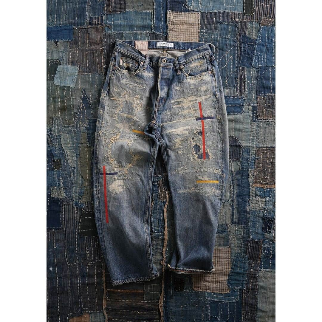 ファンダメンタルアグリーメントラグジュアリーのインスタグラム：「#FDMTL #2023SS collection DENIM CS102/98/99」