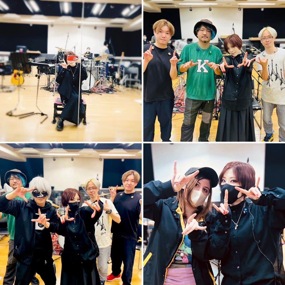 のインスタグラム：「「⚡️NOTHING BUT NOISE⚡️」最後のゲネリハ、終了ー❕ Final dress rehearsal is done!!  今日はゲストのDEMONDICE (@demondicekaren)さんとアンダーバーさん(@underbar.official)も参加でした！！ DEMONDICE and UNDERBAR joined today!  ナノ史上最高に熱いLIVEになるよ。 Get ready for the craziest NANO live ever.  ❤️‍🔥  NOTHING BUT NOISE 2023/4/08 @ 渋谷ストリームホール  //Special Guests// ・(＿＿)アンダーバー ・KIHOW (MYTH & ROID) ・DEMONDICE  ぴあ：w.pia.jp/t/nano-t/ ローソン：l-tike.com/nano/ イープラス：eplus.jp/nano/」