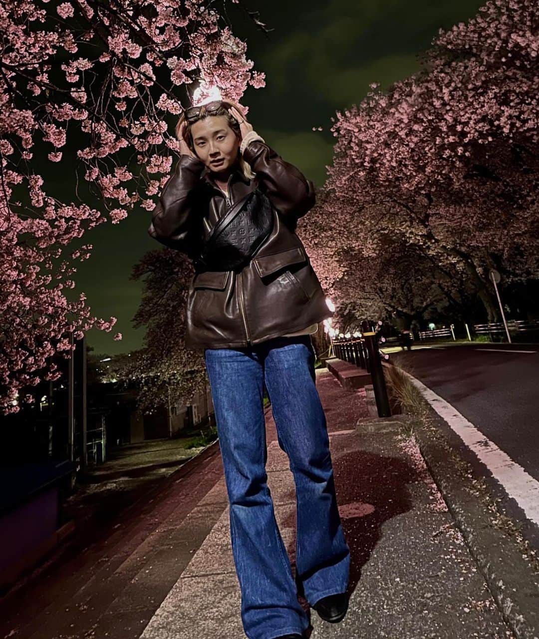 鈴木聖七さんのインスタグラム写真 - (鈴木聖七Instagram)「お久しぶり #4月の夜はまだ少し肌寒いね」4月4日 21時07分 - 0718_seina_ss