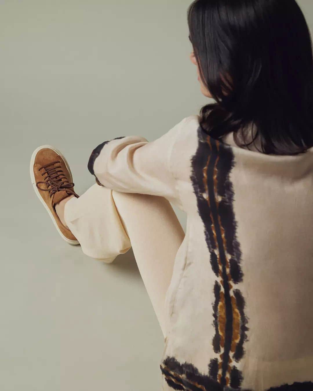ブッテロのインスタグラム：「SS23 collection highlights: Tanina Sneakers in copper brown suede for her. Discover the new Women’s Collection #SS23 now online.   #Buttero #ButteroFamily」