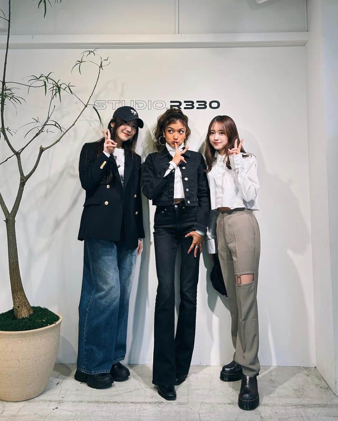 立花玲奈のインスタグラム：「. . 憧れのローラさん、キラキラオーラで素敵な方でした♡  サステナブルなお洋服、身に纏うのが楽しみです🌱  @studior330  @rolaofficial ❤︎」