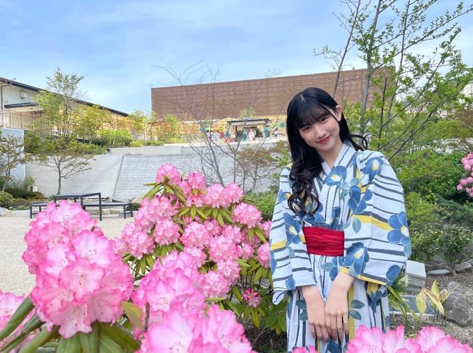 芹澤もあさんのインスタグラム写真 - (芹澤もあInstagram)「浴衣って良いね、似合ってる？⁡🏮👘 ⁡ #大阪 #大阪観光 #空庭温泉 #浴衣 #彼女感 #高校生#ljk #jk3#06#ukka#芹澤もあ」4月4日 22時43分 - moa_serizawa