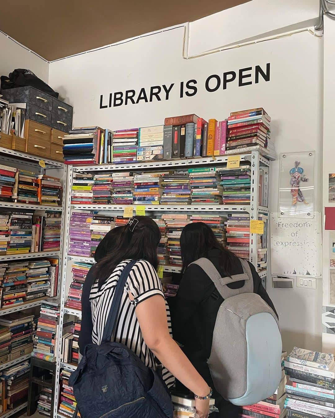 松田青子のインスタグラム：「The Reading Room」