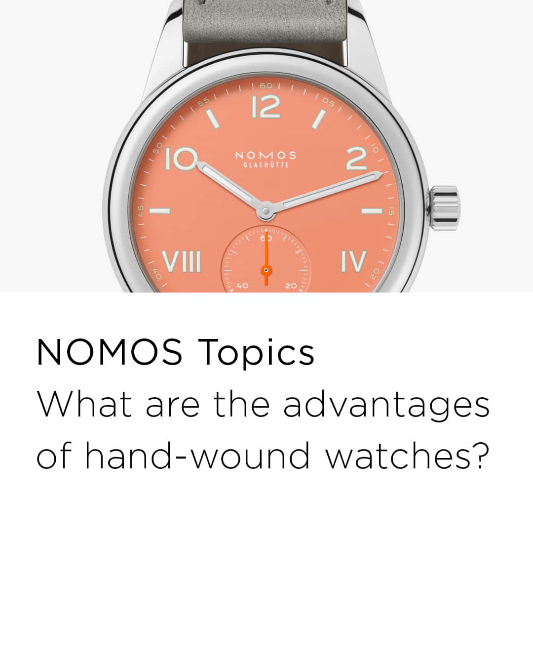 ノモスさんのインスタグラム写真 - (ノモスInstagram)「#NOMOStopics  When it comes to mechanical timepieces, there's a lot to know. Today we're taking a closer look at hand-wound watches—and what makes them an excellent choice!  #nomosglashuette #glashütte #nomos #nomoswatches #nomoswatch #madeinglashuette #manualwatch #manualwatches」4月4日 23時01分 - nomos_glashuette