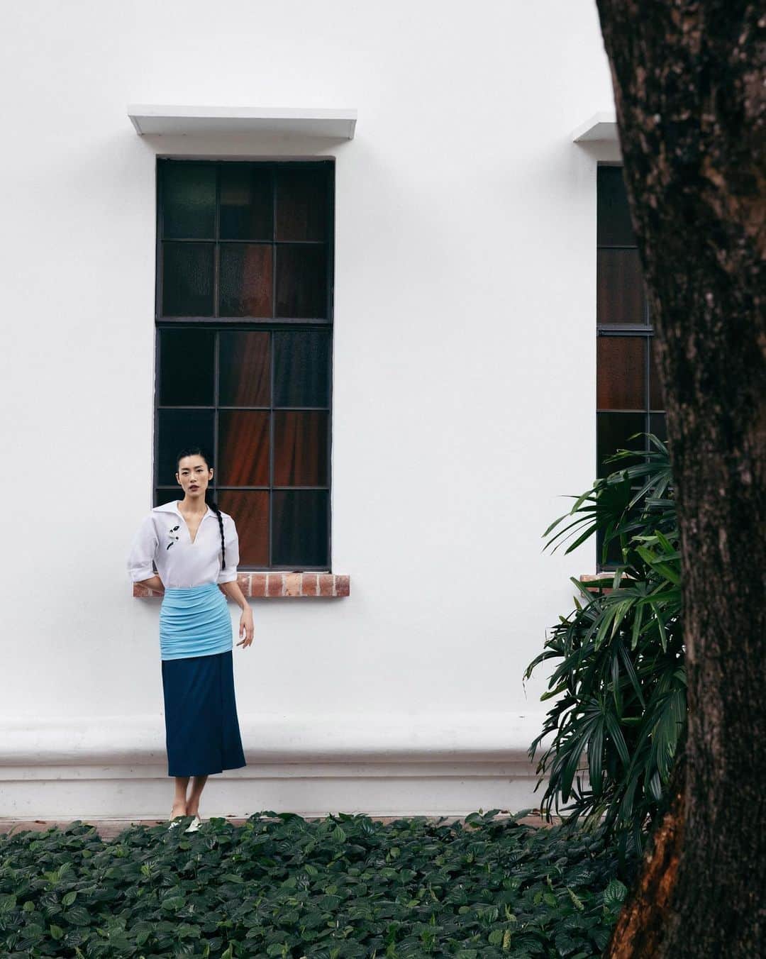 リウ・ウェンさんのインスタグラム写真 - (リウ・ウェンInstagram)「A magical day in Singapore with @toryburch! Thank you for a wonderful event that took us above the clouds 🌤️ #ToryBurchSingapore #Tmonogram」4月4日 23時22分 - liuwenlw