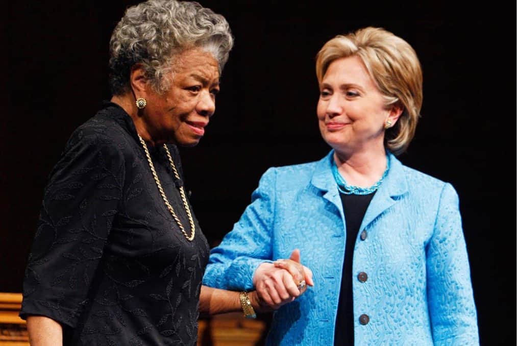 ヒラリー・クリントンさんのインスタグラム写真 - (ヒラリー・クリントンInstagram)「Maya Angelou would have turned 95 today. ⁣ ⁣ “Here on the pulse of this new day," she wrote, "you may have the grace to look up and out and into your sister’s eyes, into your brother’s face, your country and say simply, very simply, with hope, good morning." #CelebrateAngelou95 #DrAngelou95⁣」4月4日 23時33分 - hillaryclinton